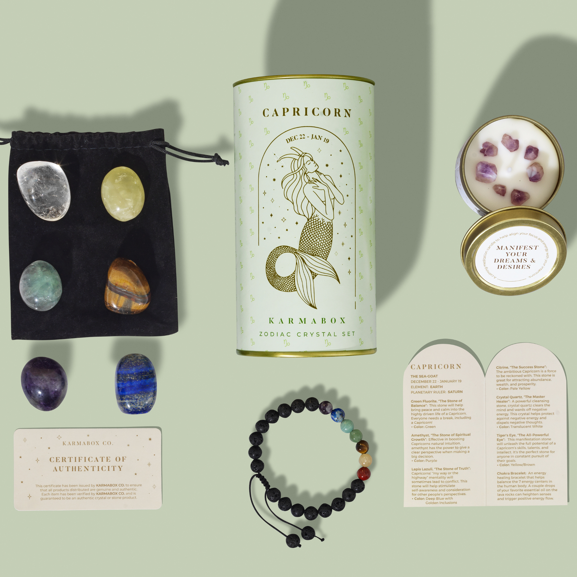 Zodiac Candle Making Kit Pear and Freesia Add Green Aventurine Crystal and  Taurus, Virgo or Capricorn Labels 